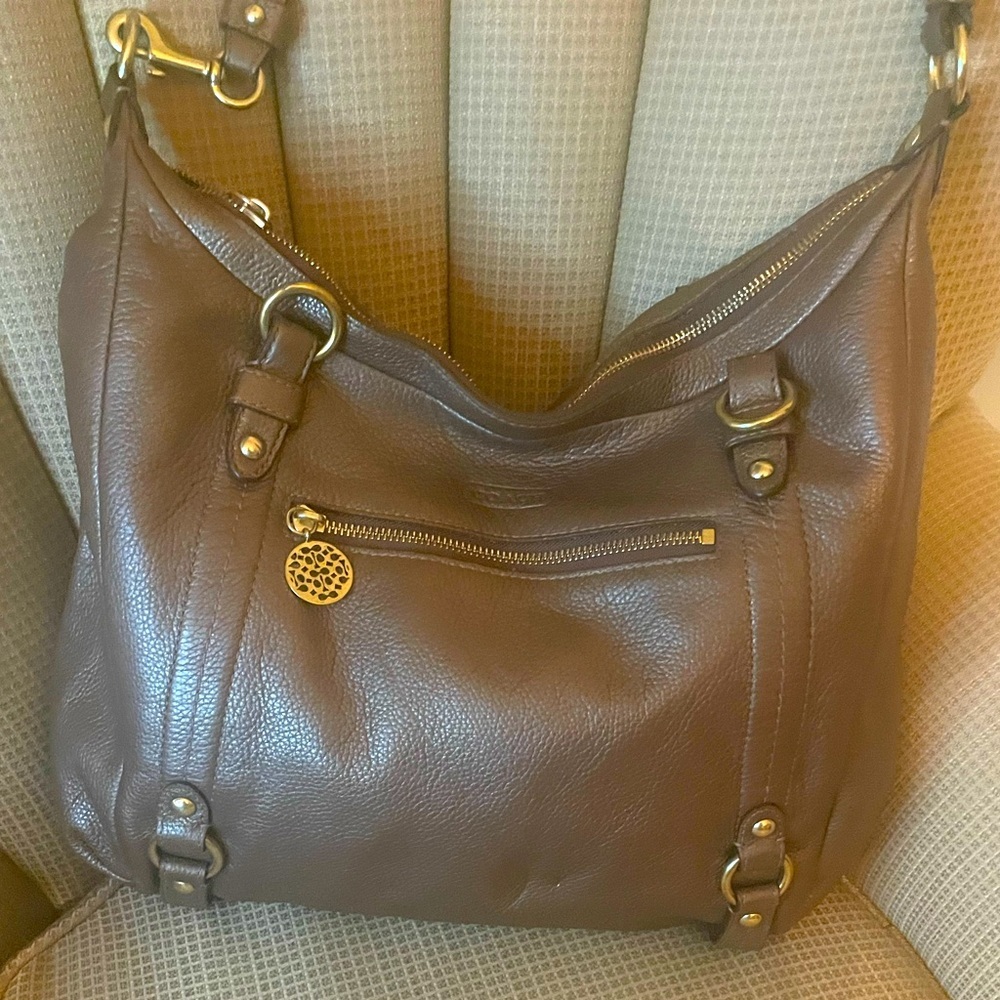 Coach-F17566-Alex Daria pebbled leather tote - Picture 2 of 8